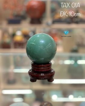 Quả Cầu Phong Thuỷ Thạch Anh Xanh S01A