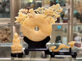 Đồng Điếu Hoa Mẫu Đơn Ngọc Hoàng Long