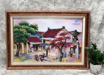 Bức Tranh Đá Phố Cổ Hà Nội