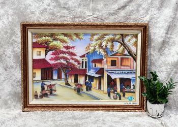 Bức Tranh Đá Phố Cổ Hà Nội