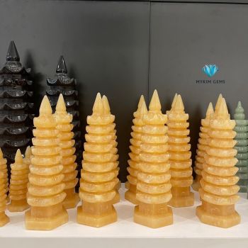 Tháp Văn Xương Canxit Vàng