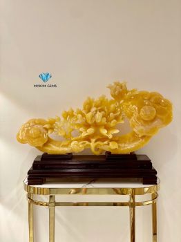 Ngọc Như Ý Hoa Mẫu Đơn - Ngọc Hoàng Long Ss1