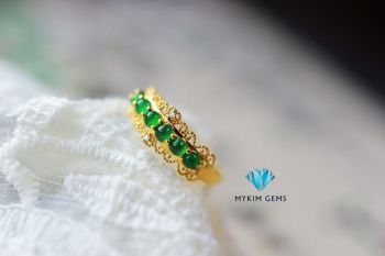 Nhẫn Vàng Ngọc Phỉ Thuý S8