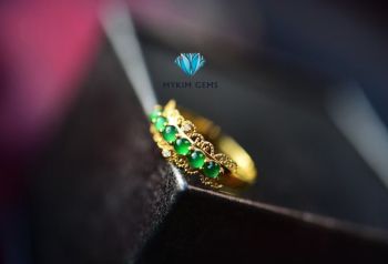 Nhẫn Vàng Ngọc Phỉ Thuý S8