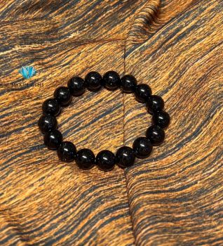 Vòng Thạch Anh Tóc Đen 14mm