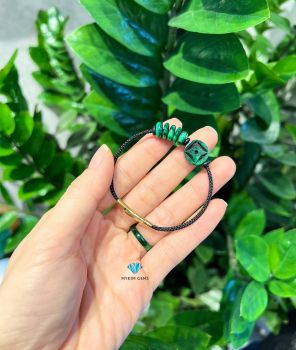 Vòng Ngũ Điếu Kim Tiền Cẩm Thạch Sơn Thuỷ